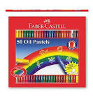 Faber Castell Oil Pastel 10.5mm Pack 50